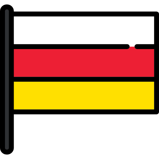 Ossetia flags flag country icon