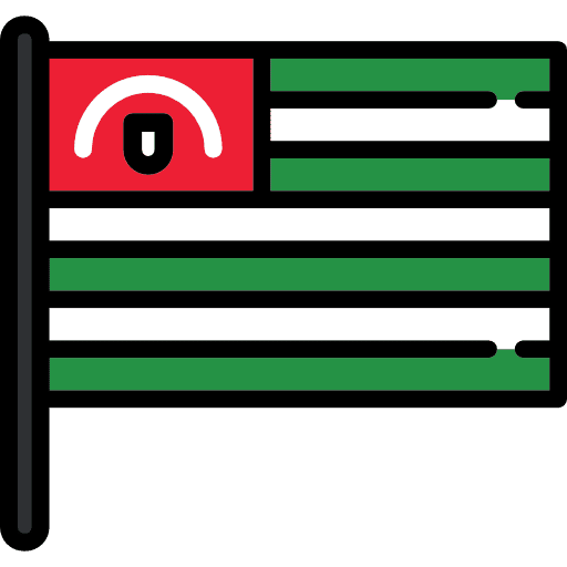 Abkhazia flag nation flags icon