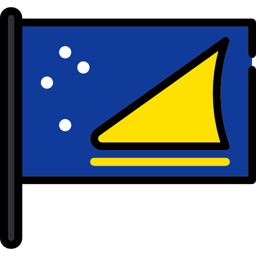 Tokelau nation world flags icon