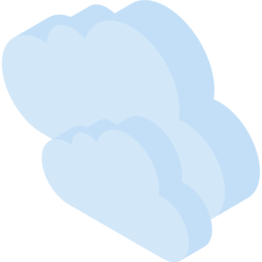 Cloudy weather cloud atmospheric icon