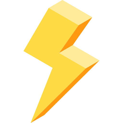 Lightning electrical weather electricity icon