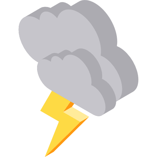 Storm sky weather storm icon