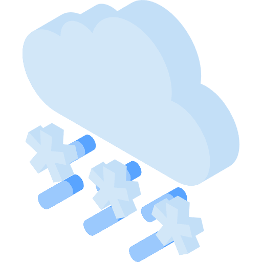 Snowing snowing meteorology winter icon