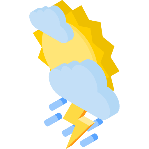 Storm rain sky weather icon