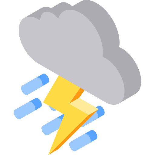 Storm sky meteorology nature icon
