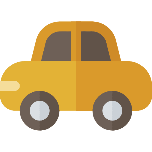 Car transportation vehicle transport icon
