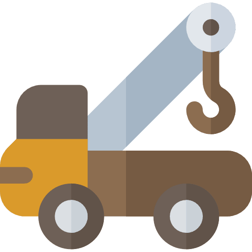 Crane crane construction and tools construction icon