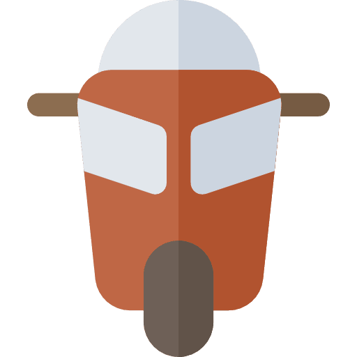 Motorcycle transport motorbike transportation icon