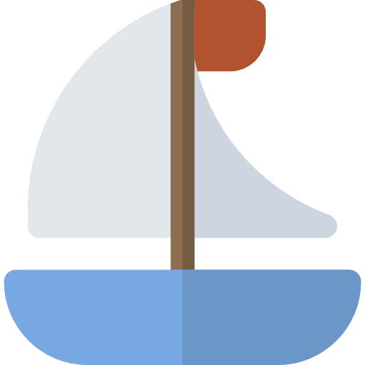 Sailboat boats boat sailboat icon