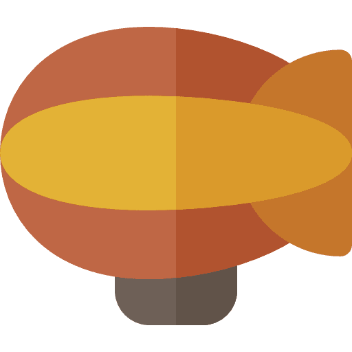 Zeppelin zeppelin aircraft transportation icon