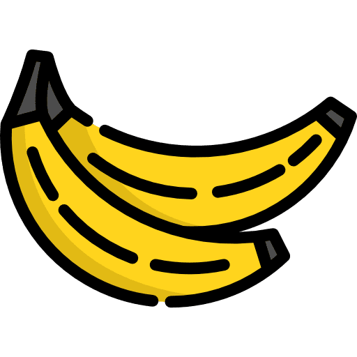 Bananas food and restaurant diet bananas icon