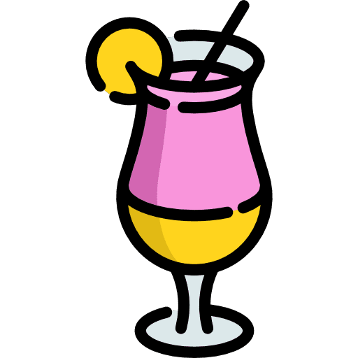 Cocktail cocktails drink set food icon