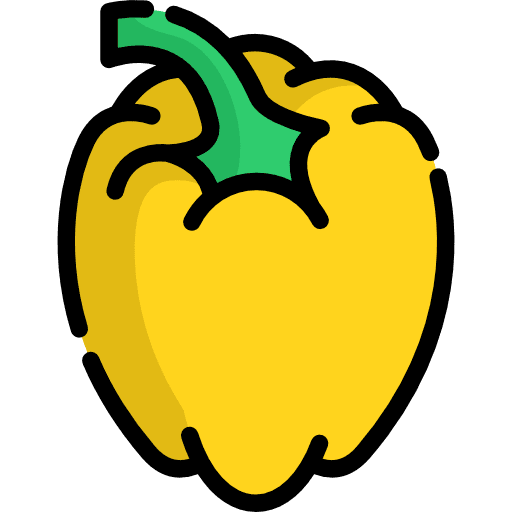 Pepper food and restaurant organic healthy food icon