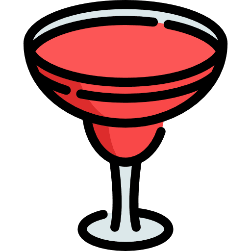 Cocktail drinks glasses drink icon
