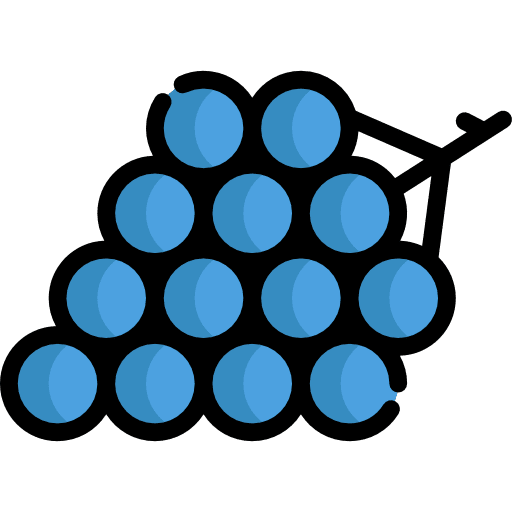 Grapes grape bouquet berries icon