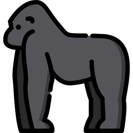 Gorilla animal animals gorilla icon
