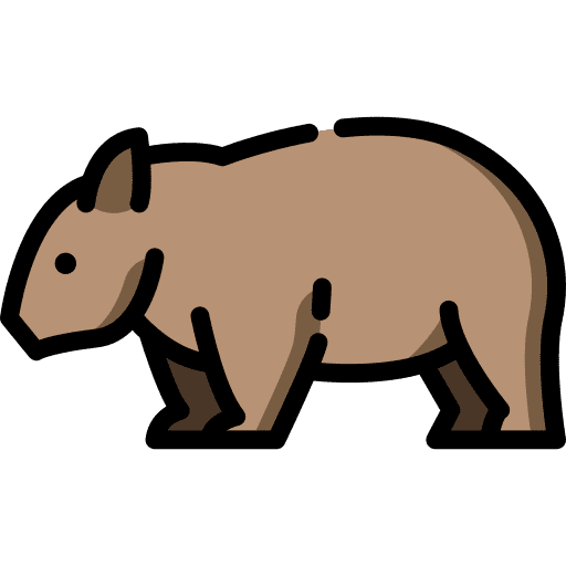 Wombat life zoo wombat icon