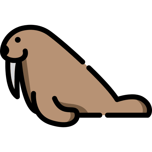 Walrus animals animal kingdom zoo icon