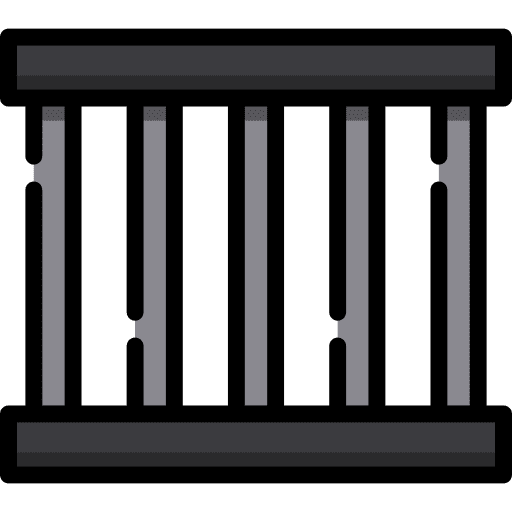 Cage railroad railway animals icon