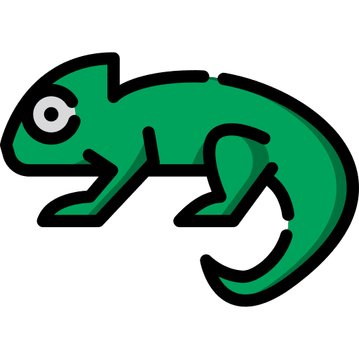Chameleon animal kingdom chameleon zoo icon