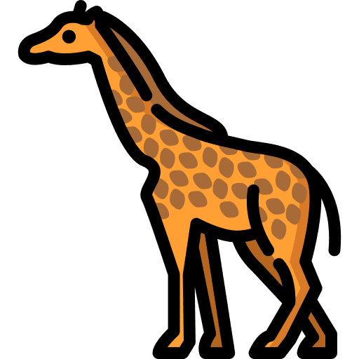 Giraffe mammal animals animal kingdom icon