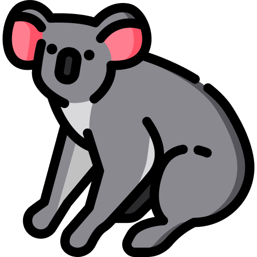Koala zoo animals koala icon