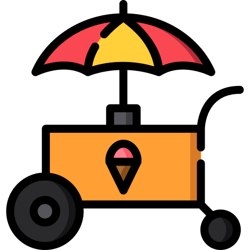 Ice cream food and restaurant ice cream sweet icon