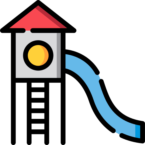 Slider construction playground entertainment icon