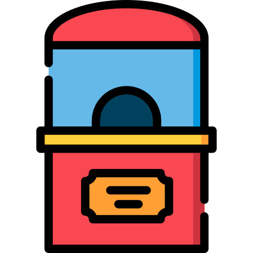 Ticket office ticket office stand miscellaneous icon