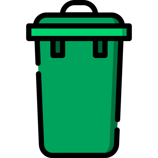 Trash miscellaneous trash bin icon