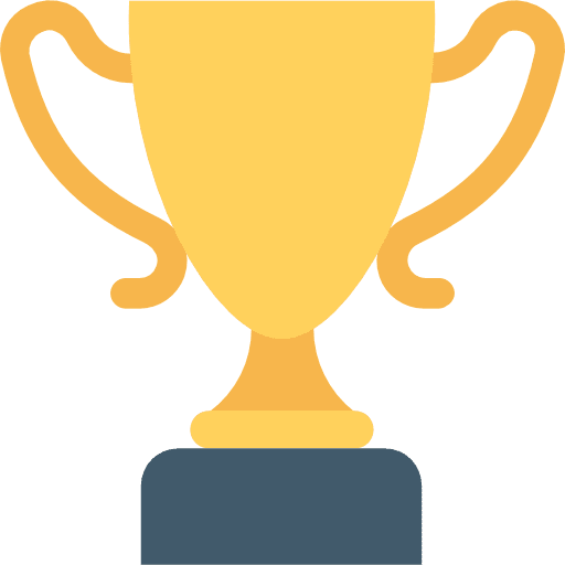 Trophy trophy sports and competition champion icon