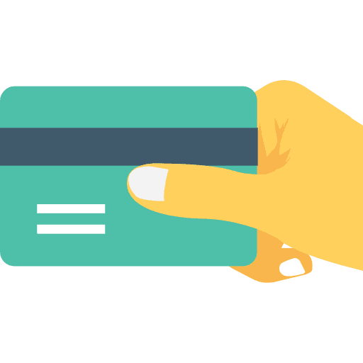 Credit card payment method credit card business and finance icon