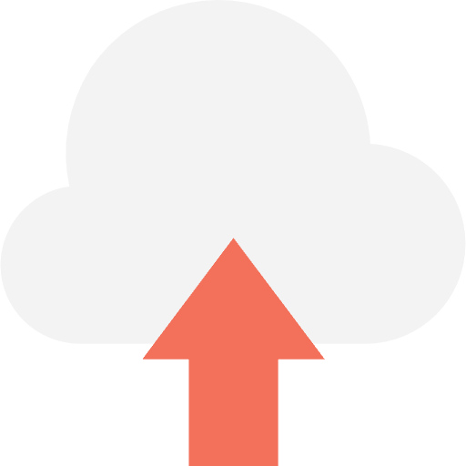 Cloud computing multimedia storage seo and web icon