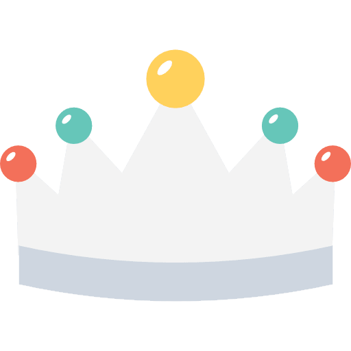 Crown crown king chess piece icon