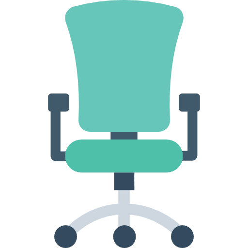 Desk chair miscellaneous desk chair sitting icon