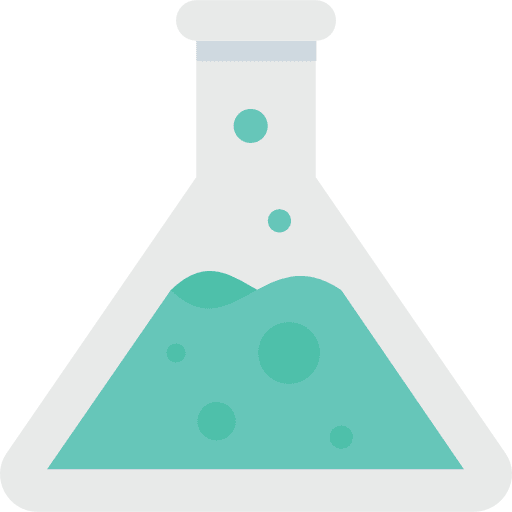 Flask chemistry test tube flasks icon