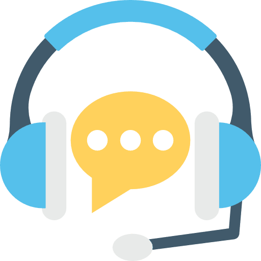 Headset headset microphone earphones icon