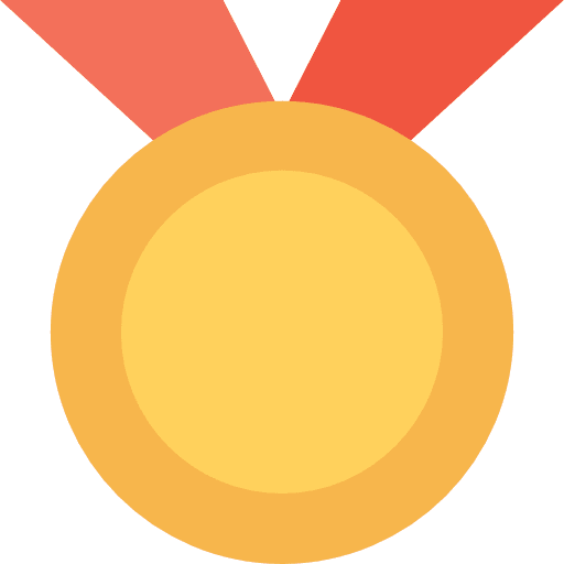 Medal award champion winner icon