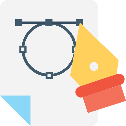 Vector file document graphic design icon