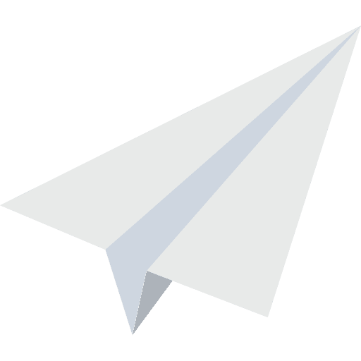 Paper plane dm paper plane seo and web icon