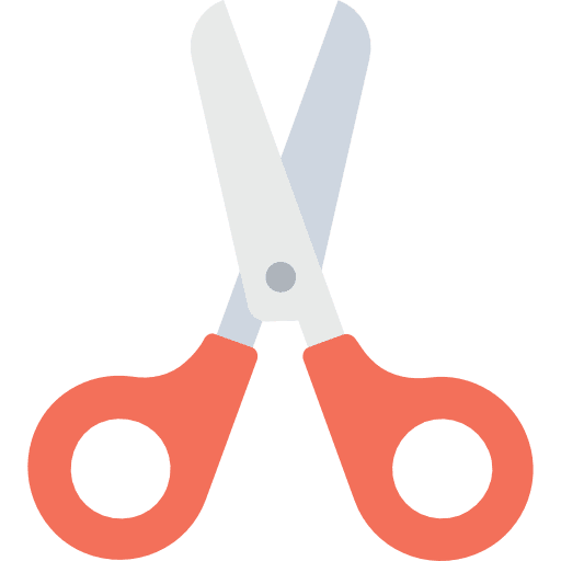 Scissors handcraft cutting miscellaneous icon
