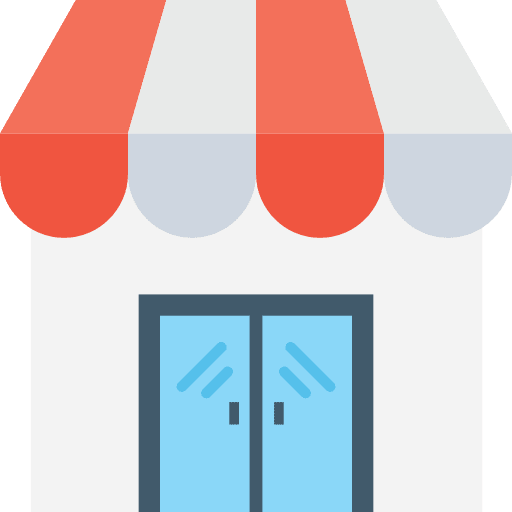 Shop business commerce food icon