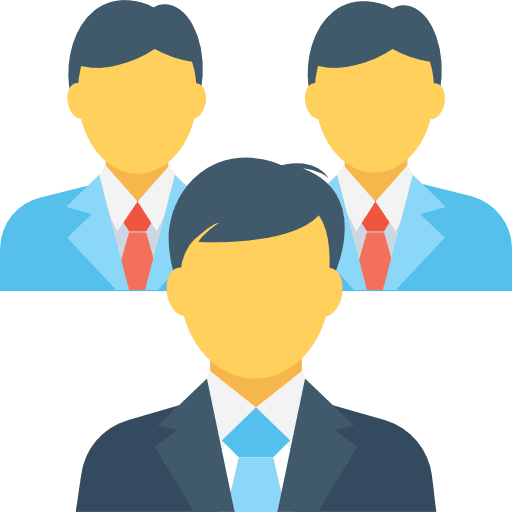 Group accompaniment people users icon