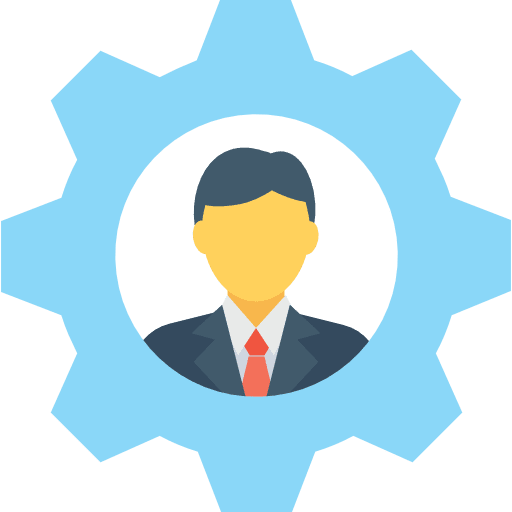 Settings cogwheel gear configuration icon