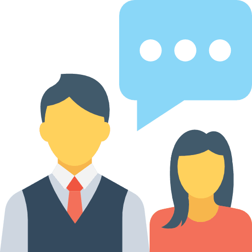 Chat chat speech balloon talk icon