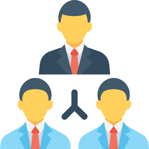 Group team networking group icon