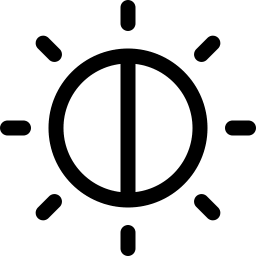 Brightness brightness ui bright icon