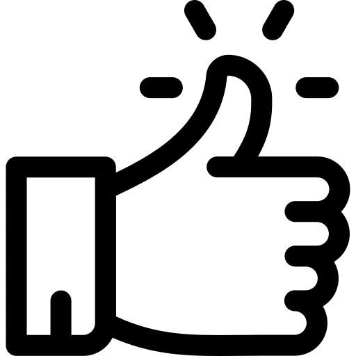 Like nice hands and gestures hand finger icon