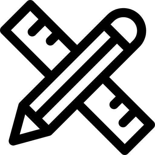 Office utensils office utensils edit tools office material icon