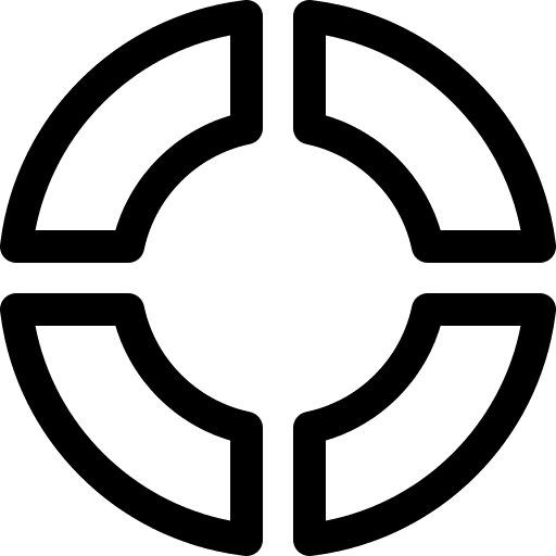 Pie chart stats graphical ui icon